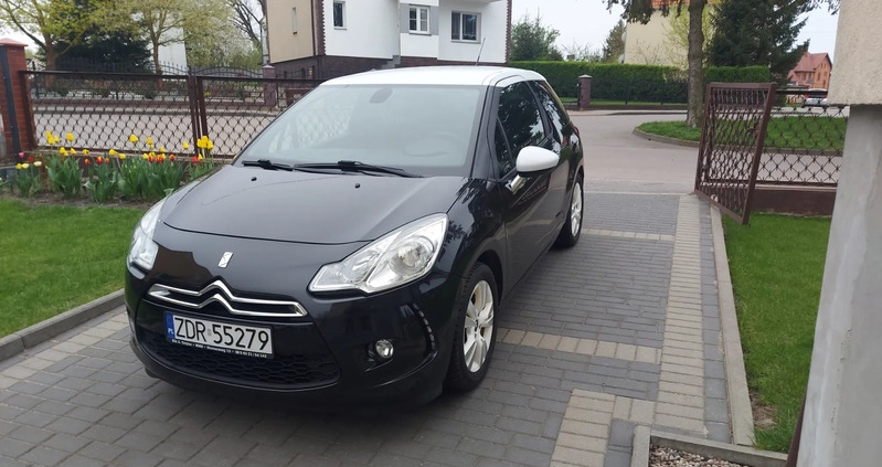 Citroen DS3 cena 18900 przebieg: 188500, rok produkcji 2010 z Ełk małe 211